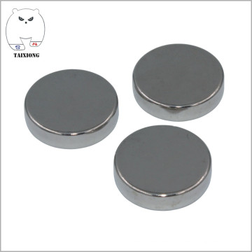 22 mm Thin Round Neodymium Magnets with North Pole Marking